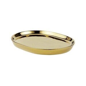 CB2 Prescription Platter in Gold - New - Rare/Discontinued